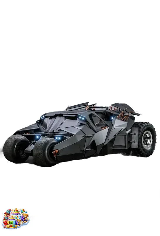 ماکت بتموبیل سه گانه دارک نایت قسمت بتمن بیگینز هات تویز 70 سانت مدل BATMOBILE THE DARK KNGHIT TRILOGYBATMAN BEGINS HOT TOYS