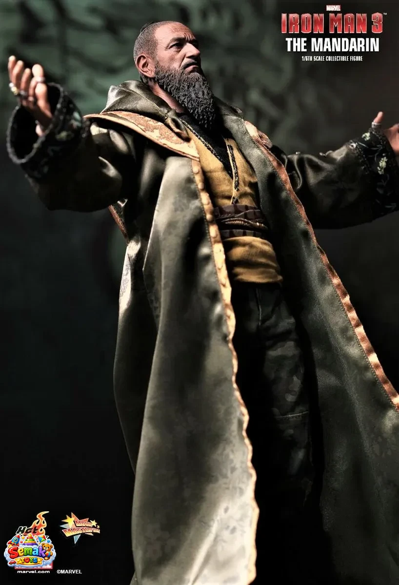خرید اکشن فیگور کلکسیونی ماندارین شاهکار آیرونمن 3 مقیاس 1/6 برند هات تویز HOT TOYS | فیگور کلکسیونی اورجینال