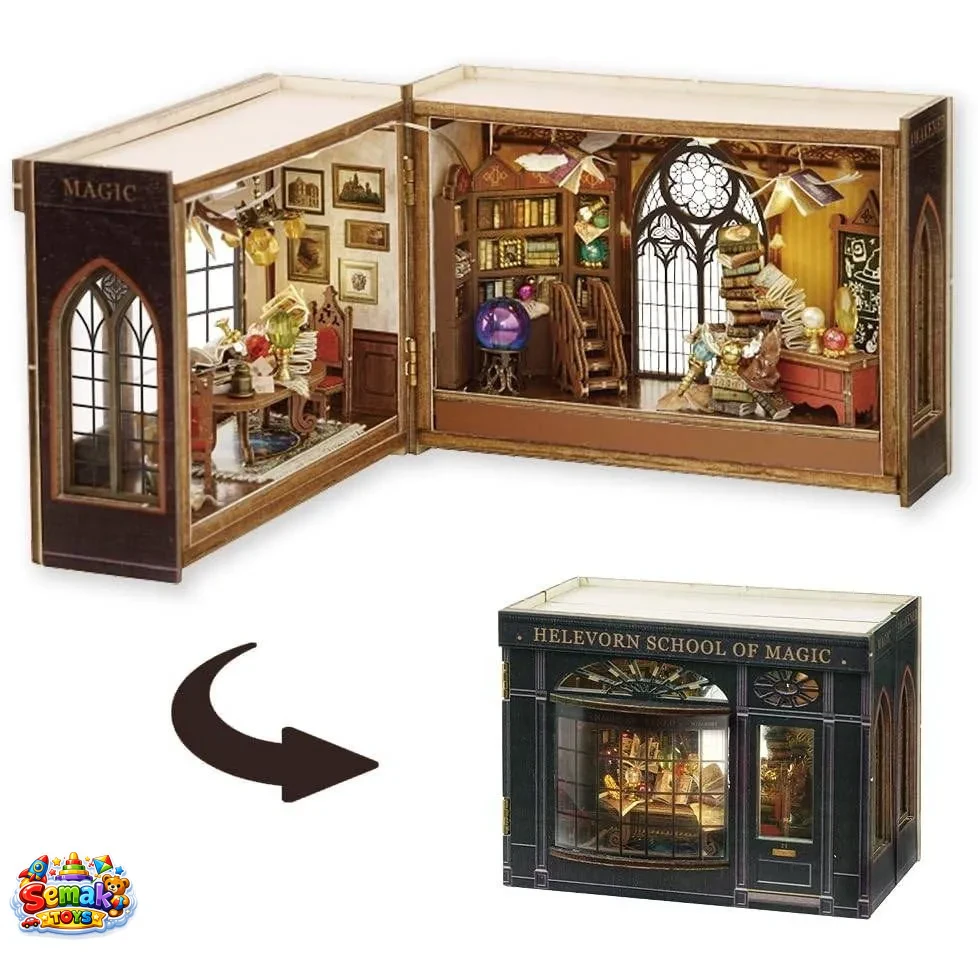 خرید کیت ماکت ساختنی مینیاتوری مدرسه جادو هری پاتر آیتم MINI110