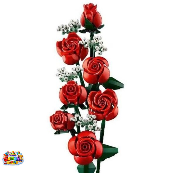 لگو ساختنی دسته گل رز 822 قطعه bouquet of roses آیتم 1328